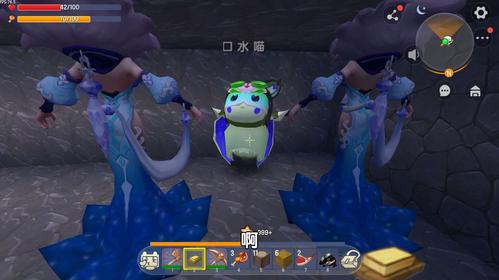 迷你世界:口水喵很喜欢这两个甄姬,可你也高兴不了多久了,点火