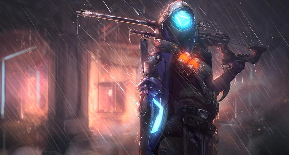 《守望先锋 - 暴雨中的安娜动态壁纸》是一款帅气的《守望先锋》角色"