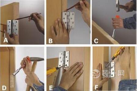 合页和铰链有什么区别?天津装修如何安装木门合页?