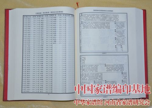 迁徙分布,居住环境,家风家训,字辈排行,世系图表等进行了全面的收录