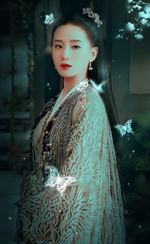 刘诗诗 凤卿尘 醉玲珑 照片转手绘 头像 momo手绘工作室