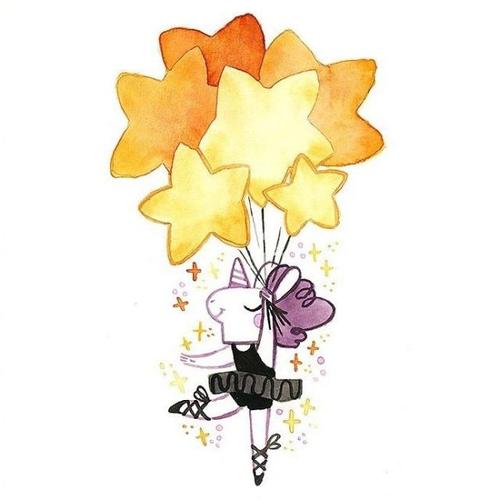 艺术家shelley couvillion 笔下的水彩插画