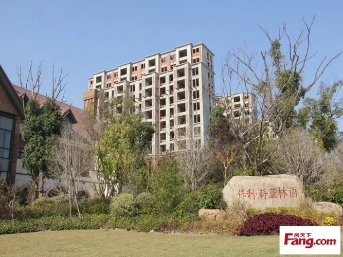 自贸区核心板块品质盘 实探保利蔚蓝林语153平叠墅