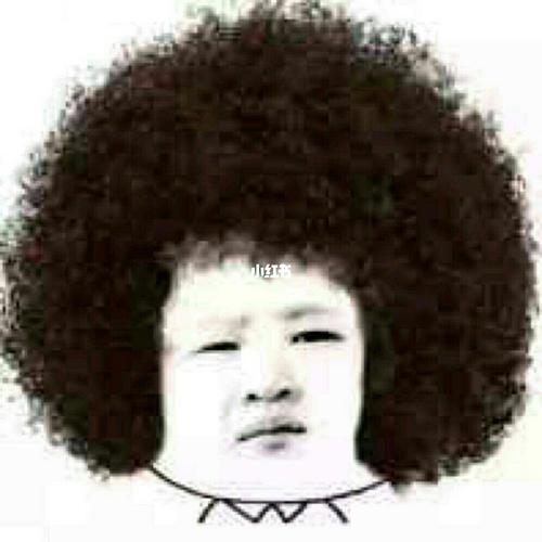 想做一个这样的爆炸头_素材_头像