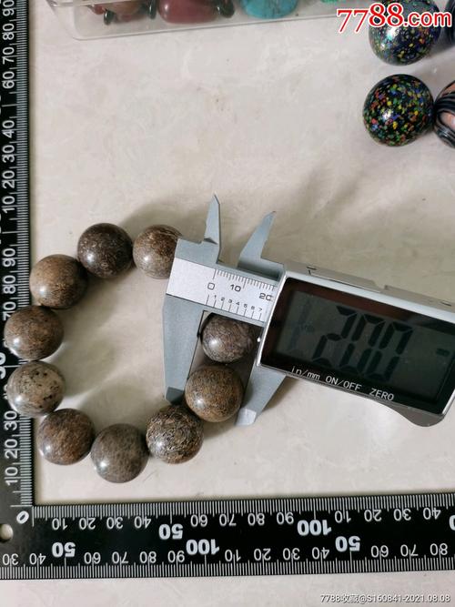 恐龙骨化石手串