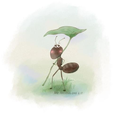 蚂蚁# #儿童插画# #手绘