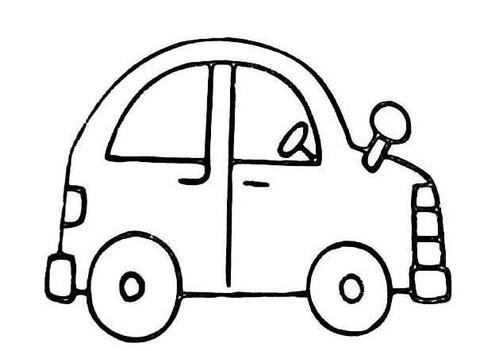 小汽车涂色视频