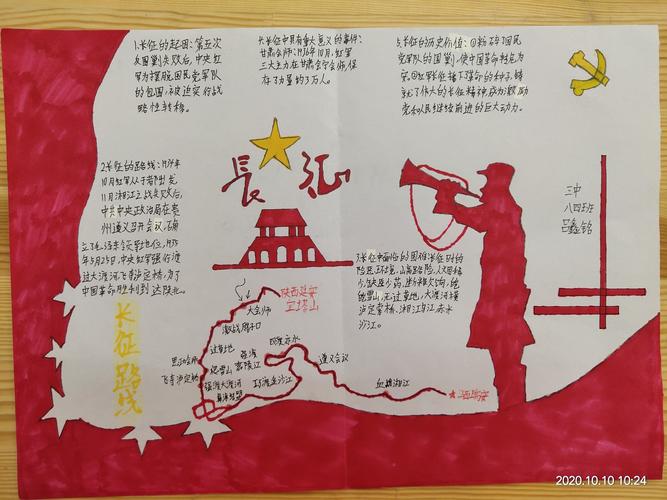 红星照耀中国之长征及红星卡片