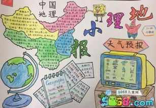 地理知识大全手抄报 地理手抄报