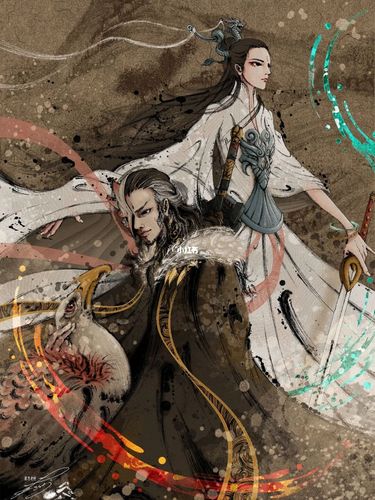 神雕侠侣_南京自由行热门攻略_插画_绘画_我的插画分享_文化_绘画