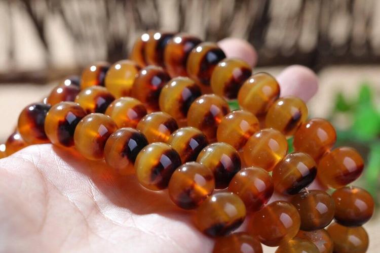 5念珠 | 玳瑁;15x11-14mm重230.7g——匠艺精品鉴赏!