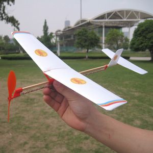 红蜻蜓橡皮筋动力飞机模型科技小制作飞机益智diy飞机模型飞机