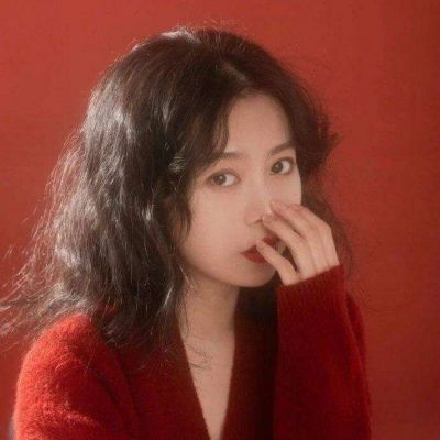 过年啦红色系可爱女头