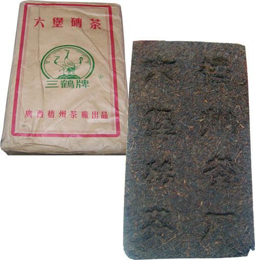 热卖2014年陈化广西梧州茶厂三鹤槟榔香初心六堡茶150克罐装推荐