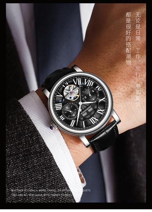 尊尼世家john shica传承系列男士机械手表抖音快手