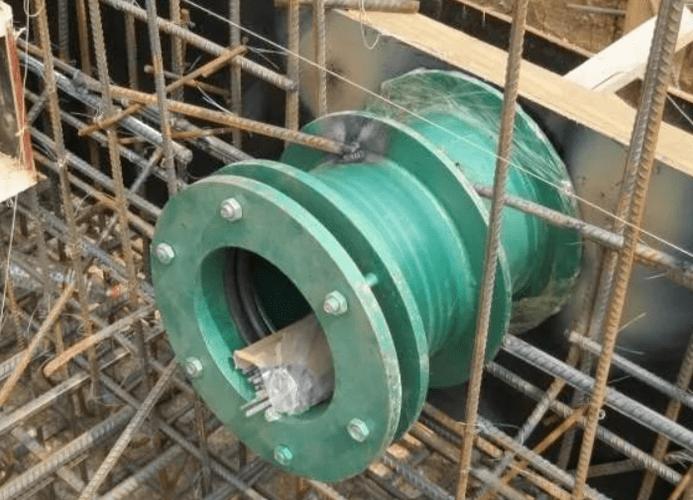 防水套管的密封方法