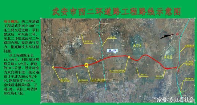 武安市西二环项目建设,争分夺秒攻坚克难,确保年底通车