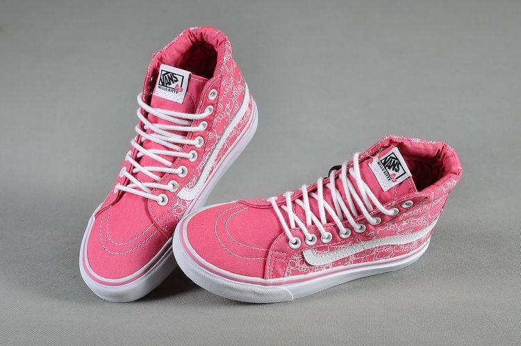 vans 高帮 印花