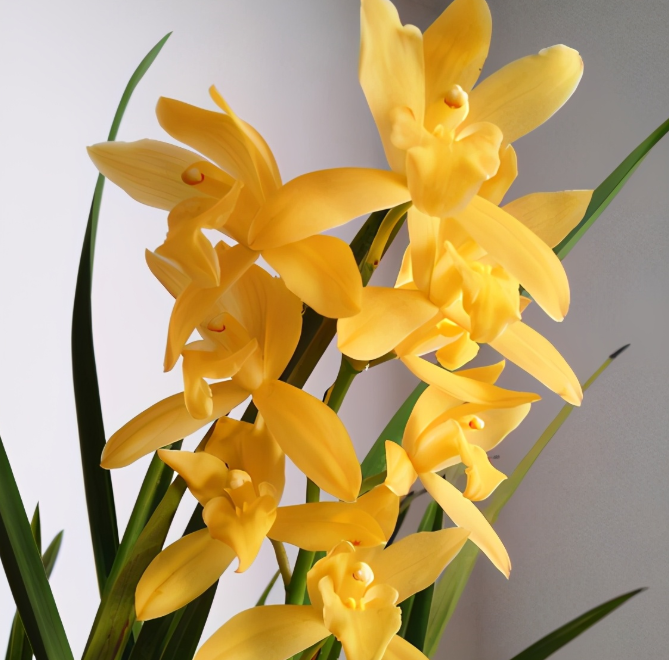 买盆"黄金兰",开花金灿灿,便宜又好看!