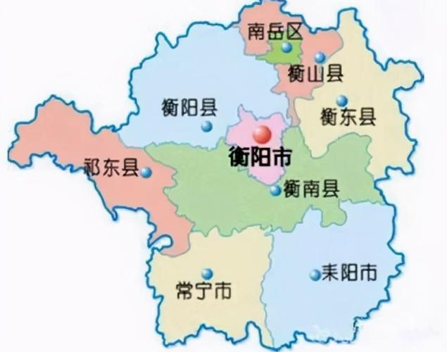 衡阳地图
