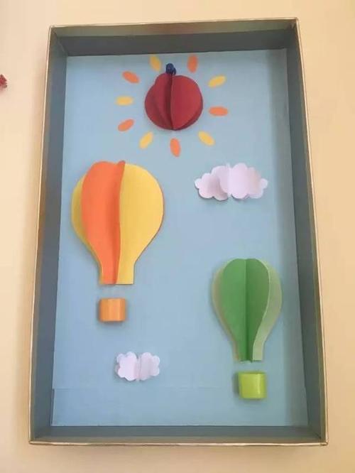 这样的幼儿园手工超有爱,孩子非常喜欢哦!