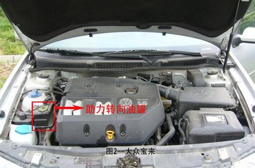 如何检查车子的助力转向油油位呢?