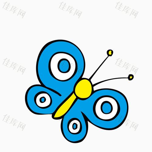 蓝色蝴蝶