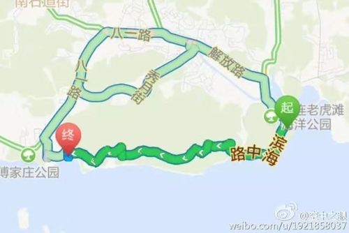 滨海路西段的进入星海湾大桥匝道口至 国宝典藏路段