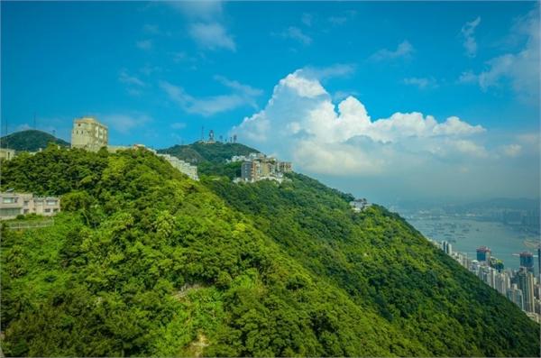去香港太平山顶看风景