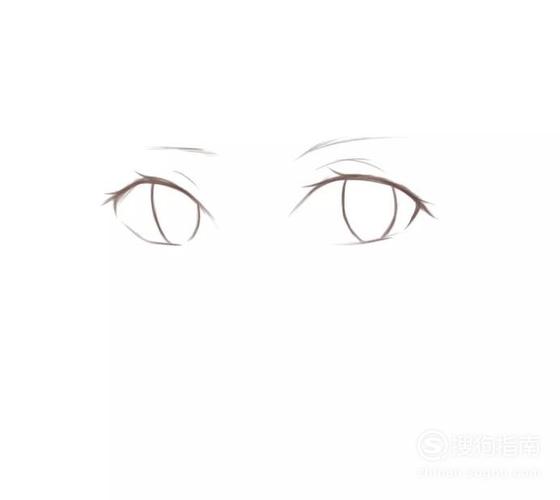 怎么画二次元眼睛