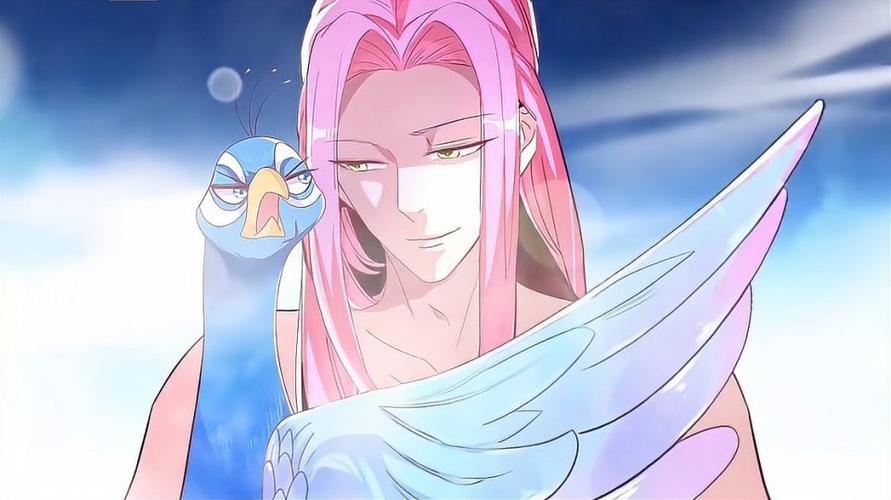 天降萌宝孔雀被王爷拉着洗澡冥王正好解除法术孔雀变成美男