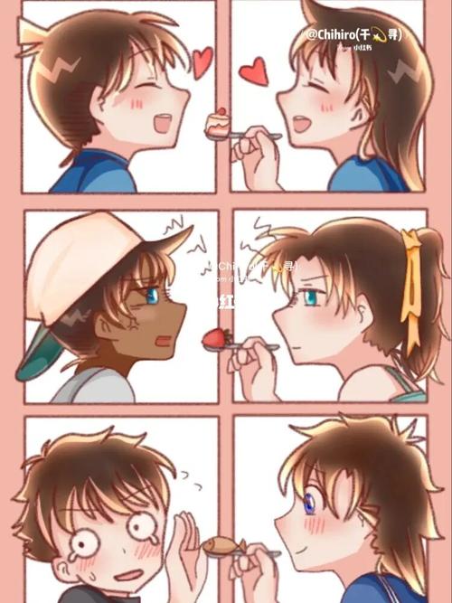 p2的白马探遭受到一万点暴击_单身_柯南_单身狗_新兰