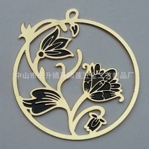 专业供应金属镂空片 环保腐蚀工艺品 铜片镂空饰品