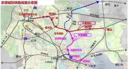 其中, 京唐城际铁路北京段2016年12月29日开工建设,现已进入隧道主体