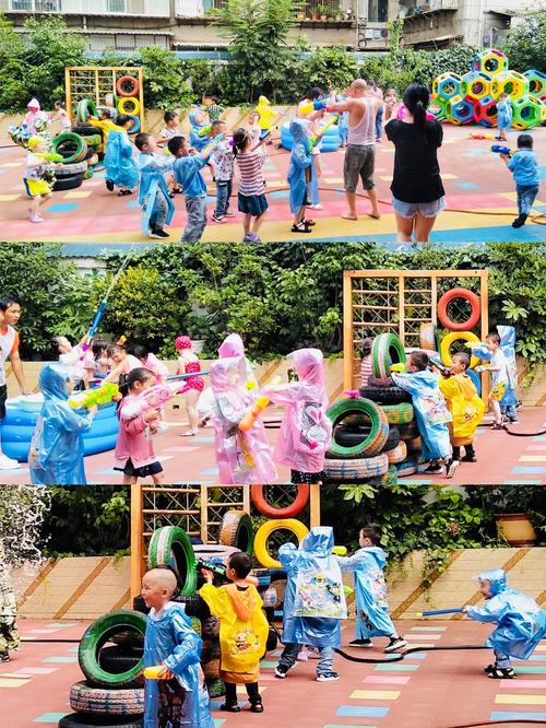 清凉一夏--南城幼儿园大班玩水活动