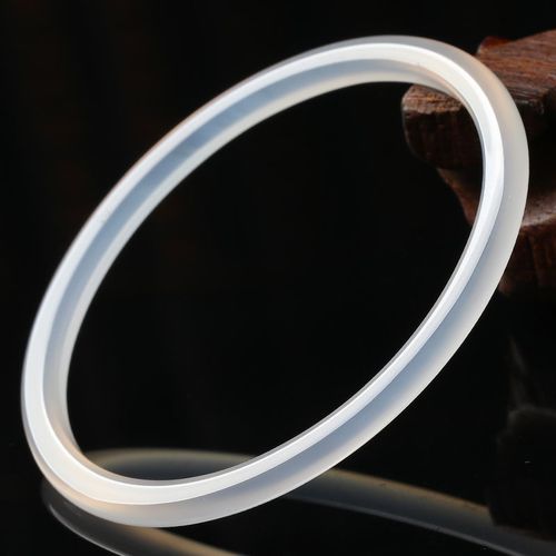 一手原矿价 天然高冰种蓝玉髓 手镯女款 小手围细手镯