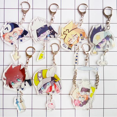 凹凸世界周边校服系列格瑞瑞金雷狮亚克力人物动漫卡牌