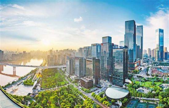江北嘴:打造"国际范"金融核心区-中新网重庆