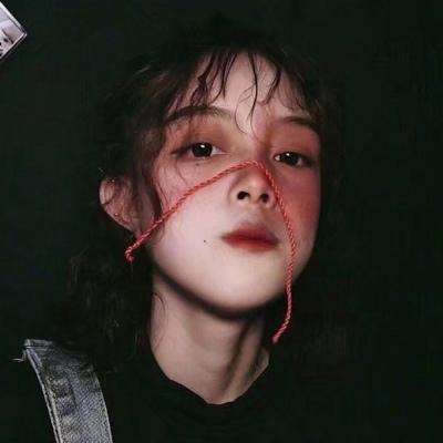 超丧又霸气的真人女生头像图片