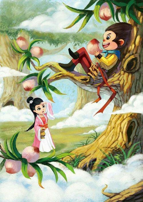 西游记——偷吃蟠桃闹盛会(四)