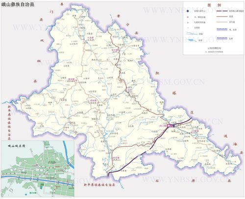 峨山地图高清版大地图