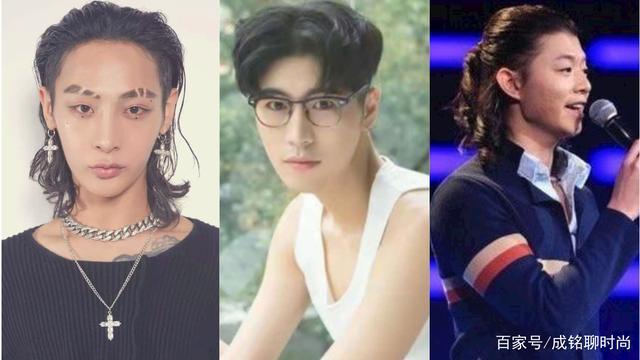 下面给喜好长发的男生介绍一些男士长头发的发型:1,中分/四六分短长款