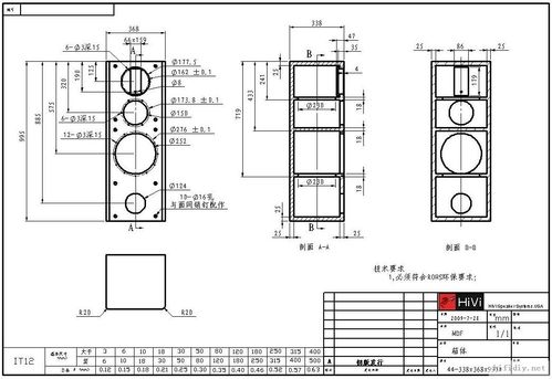 音箱diy论坛 69 想做惠威d10g f6 rt2c落地箱麻烦各位dx推荐图纸