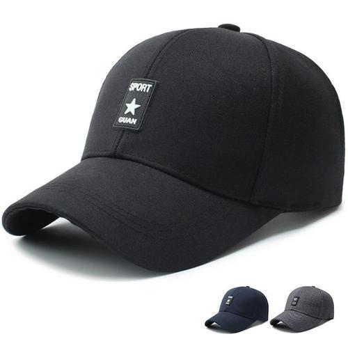 秋冬季男士帽子韩版潮流帅气棒球帽户外中年人鸭舌帽防晒太阳帽男