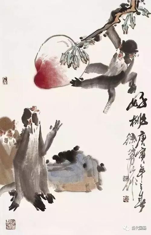 画猴大家徐培晨的艺术
