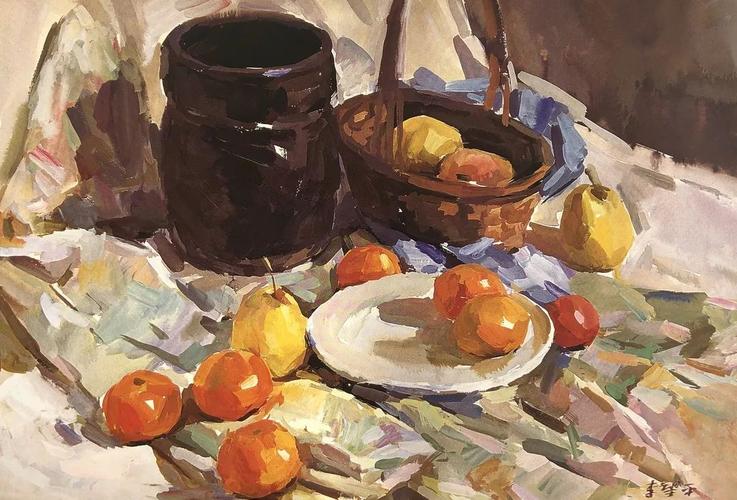 作品赏析名家谈水粉静物写生的几点宝贵经验