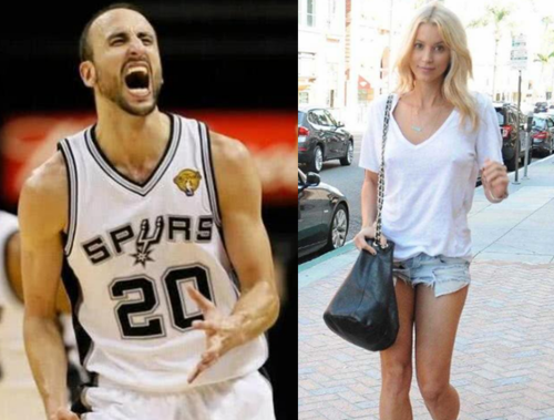 吉诺比利妻子真美,颜值不输瓦妮莎!相识24年,nba太太团极品