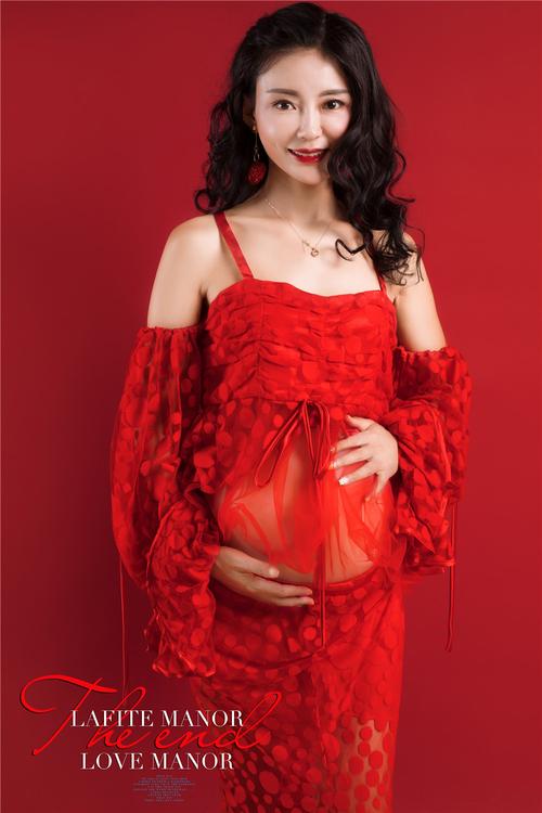 影楼拍照孕妇装妈咪艺术照孕味写真时尚潮流摄影服装