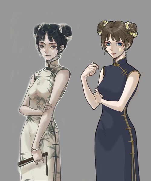 旗袍女