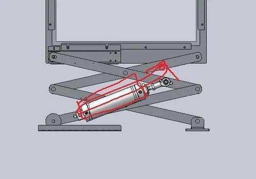 气缸做动力连杆升降机构无法升起来,怎么办?